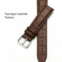 Krokodillederband - Braun - Huawei Watch 4 (pro) / 3 (pro) / Ultimate