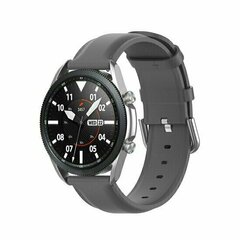 Klassisches Lederarmband - Grau - Huawei Watch 4 (pro) / 3 (pro) / Ultimate