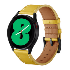 Lederarmband - Gelb - Huawei Watch 4 (pro) / 3 (pro) / Ultimate