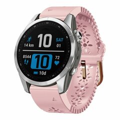 Blume Silikonband - Rosa - Garmin Instinct E - 40mm