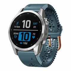 Blume Silikonband - Grau-Blau - Garmin Instinct E - 40mm