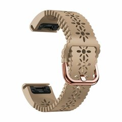Blume Silikonband - Beige - Garmin Instinct E - 40mm