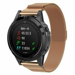 Milanaise Armband - Rose Gold - Garmin Instinct E - 40mm