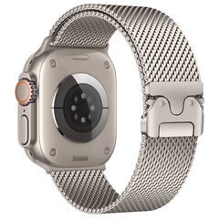 Milanaise Loop Band mit Schnappverschluss - Starlight - Geeignet f&uuml;r Apple Watch 38mm / 40mm / 41mm / 42mm