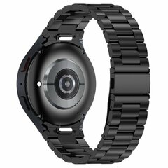 Stahlband mit Verbindungsknopf - Schwarz - Samsung Galaxy Watch 6 Classic - 47mm &amp; 43mm