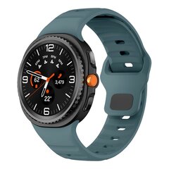 Wave Silikonarmband - Grau-Blau - Samsung Galaxy Watch 8 - 40mm / 44mm