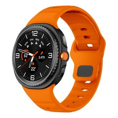 Wave Silikonarmband - Orange - Samsung Galaxy Watch 8 - 40mm / 44mm