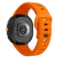 Wave Silikonarmband - Orange - Samsung Galaxy Watch 8 - 40mm / 44mm