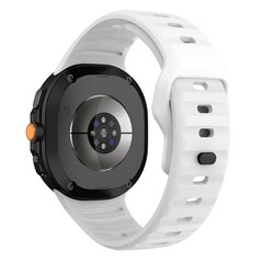 Wave Silikonarmband - Wei&szlig; - Samsung Galaxy Watch 8 - 40mm / 44mm