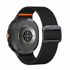 Nylon Loop Armband - Schwarz - Samsung Galaxy Watch 8 Classic - 46mm