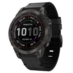 Lederband - Schwarz - Garmin Epix Gen 2 (47mm) / MARQ / Quatix 7/6/5