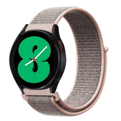 Sport Loop Nylonband - Sand rosa - Xiaomi Redmi Watch 5 Active / Redmi Watch 5 Lite