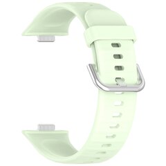 Silikonband mit Dornschlie&szlig;e - Hellgr&uuml;n - Huawei Watch Fit 3 / Fit 4