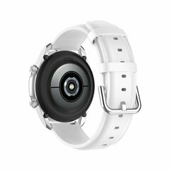 Klassisches Lederarmband - Wei&szlig; - Xiaomi Watch 2 / Xiaomi Watch S1 / S2 / S3 / S4 / Mi Watch