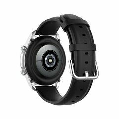 Klassisches Lederarmband - Schwarz - Xiaomi Watch 2 / Xiaomi Watch S1 / S2 / S3 / S4 / Mi Watch