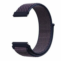 Sport Loop Nylon armband - Marineblau/Dunkellila gemischt - Xiaomi Watch 2 / Xiaomi Watch S1 / S2 / S3 / S4 / Mi Watch