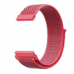 Sport Loop Nylon armband - Dunkelrosa - Xiaomi Watch 2 / Xiaomi Watch S1 / S2 / S3 / S4 / Mi Watch