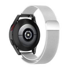 Garmin Forerunner 55 / 245 / 645 - Milanaise Armband - Silber