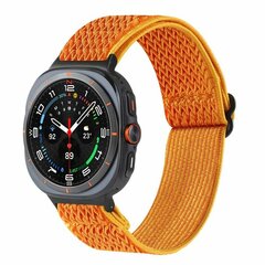 Elastisches Solo Loop Nylonarmband - Orange - Samsung Galaxy Watch 8 Classic - 46mm