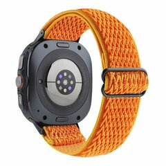 Elastisches Solo Loop Nylonarmband - Orange - Samsung Galaxy Watch 8 Classic - 46mm