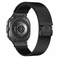 Milanaiseband mit Fallschirmschlie&szlig;e - Schwarz - Samsung Galaxy Watch 8 Classic - 46mm