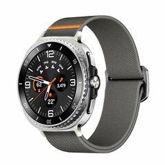 Nylon Loop Armband - Grau - Samsung Galaxy Watch 8 Classic - 46mm
