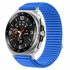 Nylon-Rippenband - k&ouml;nigsblau - Samsung Galaxy Watch 8 Classic - 46mm