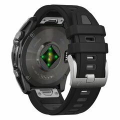 Silikonarmband - Schwarz - Garmin Instinct E - 40mm