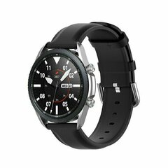 Garmin Venu 4 - 45mm - Klassisches Lederarmband - Schwarz - Leder