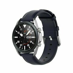 Garmin Venu 4 - 45mm - Klassisches Lederarmband - Dunkelblau - Leder