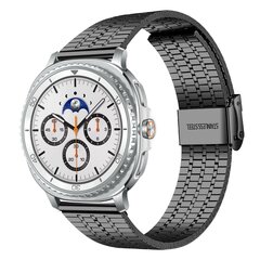 Edelstahlarmband - Schwarz - Samsung Galaxy Watch 8 Classic - 46mm