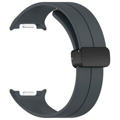 D-buckle Solid Line Sportarmband - Dunkelgrau - Samsung Galaxy Watch 8 Classic - 46mm