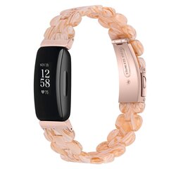 Fitbit Inspire 3 - Resin-Gliederarmband - Nude Marble