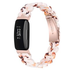 Fitbit Inspire 3 - Resin-Gliederarmband - Blush Marble