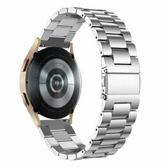 Edelstahl-Gliederarmband - Silber - Huawei Watch 5 - 42mm
