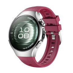 Silikonarmband 'True Fit' - Weinrot - Huawei Watch 5 - 46mm
