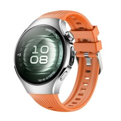 Silikonarmband 'True Fit' - Orange - Huawei Watch 5 - 46mm