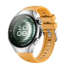 Silikonarmband 'True Fit' - Ocker - Huawei Watch 5 - 46mm