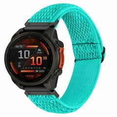 Elastisches Solo Loop Nylonarmband - Mintgr&uuml;n - Garmin Approach S60 &amp; S62 / Instinct / Instinct 2 (Solar)