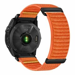 Sport Loop Nylonarmband - Orange - Garmin Approach S60 &amp; S62 / Instinct / Instinct 2 (Solar)