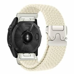 Geflochtenes Nylonarmband mit Fallschirmschnallenverschluss - Polarstern - Garmin Fenix 7s/6s/5s / Instinct 2s / Epix Pro Gen 2 (42mm)
