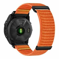 Sport Loop Nylonarmband - Orange - Garmin Fenix 9 / 9 pro - 43mm