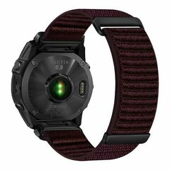 Sport Loop Nylonarmband - Aubergine - Garmin Fenix 9 / 9 pro - 43mm