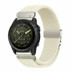 Geflochtenes Nylonarmband mit Fallschirmschnallenverschluss - Polarstern - Garmin Fenix 9 / 9 pro - 43mm