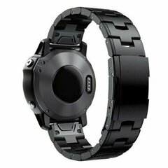 Titan-Gliederarmband - Schwarz - Garmin Fenix 9 / 9 pro - 47mm