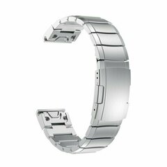 Edelstahl-Gliederarmband - Silber - Garmin Fenix 9 / 9 pro - 47mm