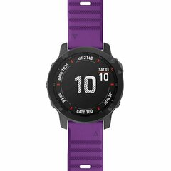 Silikonarmband - Violett - Garmin Fenix 9 / 9 pro - 47mm
