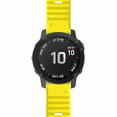 Silikonarmband - Gelb - Garmin Fenix 9 / 9 pro - 47mm