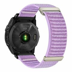 Sport Loop Nylonarmband - Violett - Garmin Fenix 9 / 9 pro - 47mm