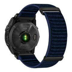Sport Loop Nylonarmband - Dunkelblau - Garmin Fenix 9 / 9 pro - 47mm